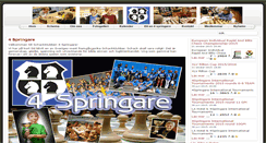 Desktop Screenshot of 4springare.se