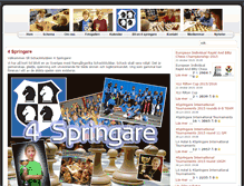 Tablet Screenshot of 4springare.se